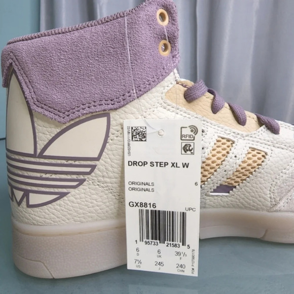 Adidas Originals Drop Step XL GX8816 Purple Cream Sz 7.5 Womens - Picture 9 of 11
